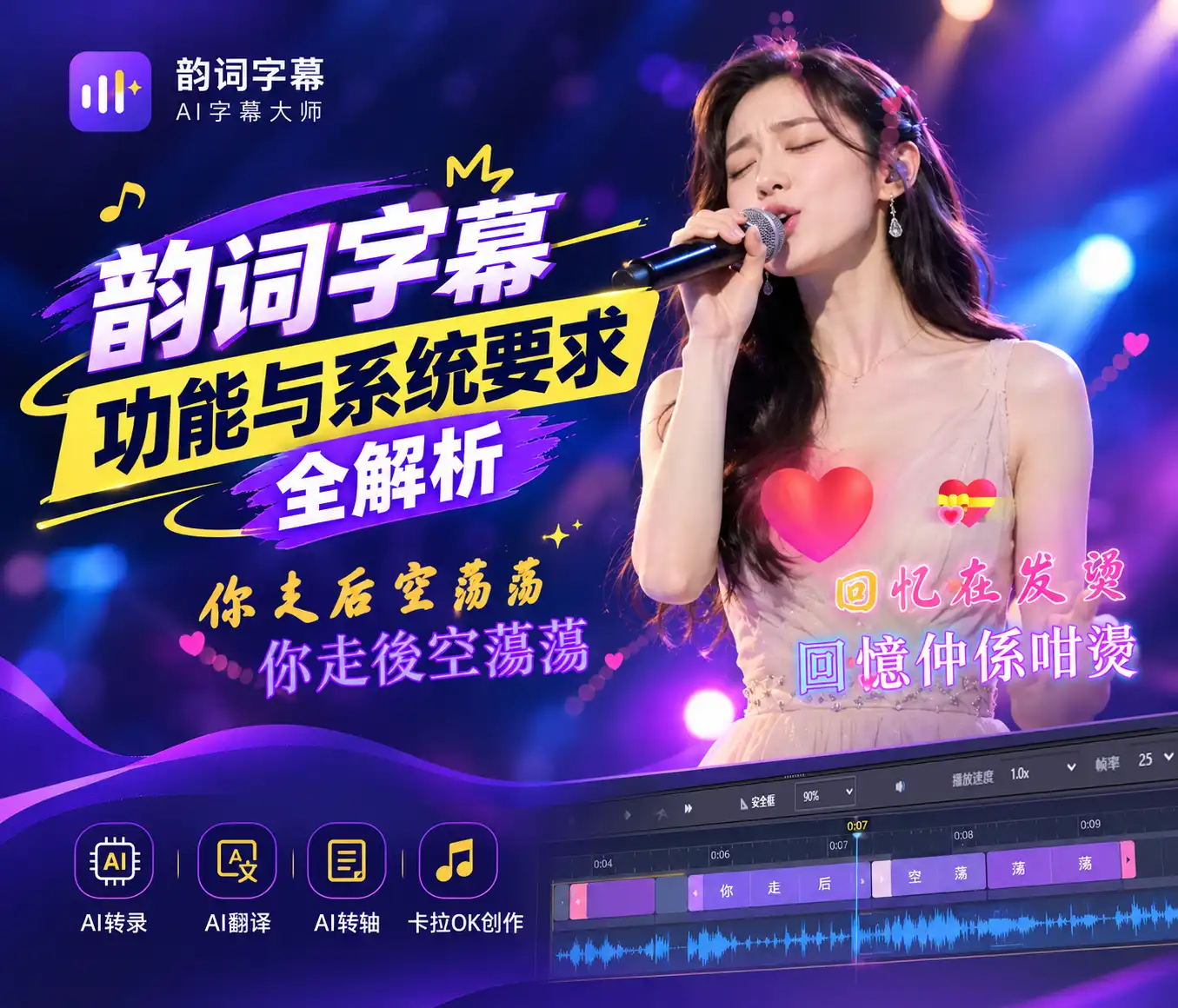 韵词字幕是什么?功能与系统要求全解析